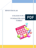 Bingo Escolar