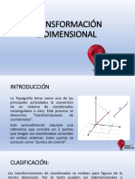 Transformacion Bimensional