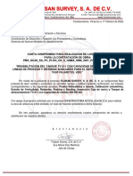 CARTA COMPROMISO ATZCO TV-211 Pajaritos