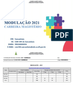 Modulação Magistério 2021