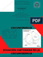 Cálculo Vectorial, Circunferencia (1)