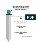 Diabetes Mellitus 2 - Metodologia de La Inestigacion