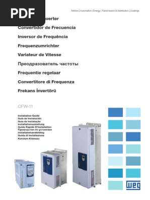 Guía De Instalación Multi-Idiomas CFW11 | PDF | Fuse (Electrical.
