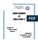 Demo Insights IN Field Study 2