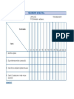 Registro para La EVALUACIÓN SEMÁNTICA en Infantil 3 Años 4 Años 5 Años