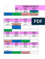 Horarios Marzo 2022...Peri, Mega y Jefe de Operaciones