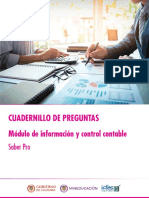 Cuadernillo de Práctica Información y Control Contable Saber Pro