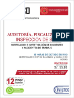 AUDITORIA Fiscalizacion SST Brochure