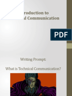 Introduction To Technical Communication