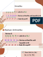 Barisan & Deret Aritmetika