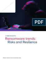 Ransomware Trends - Risk and Resilience