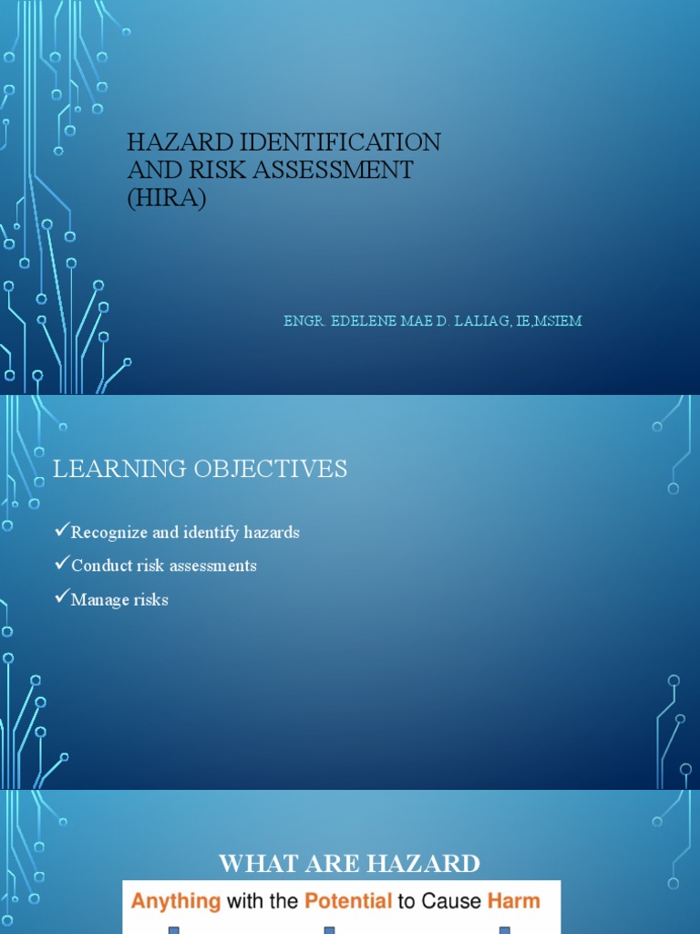 Hazard and Risk Assessment | PDF | Risk | Labor Relations