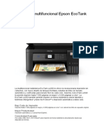 Impresora Multifuncional Epson EcoTank L4260