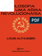 A Filosofia Como Uma Arma Revolucionária 