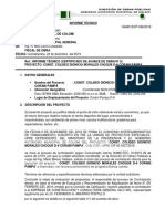 Informe de Avance de Obra