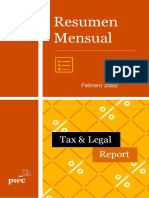 PWC Tax & Legal Report Febrero 2022 PDF
