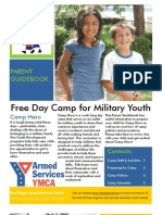 Free Day Camp For Military Youth: Parent Guidebook