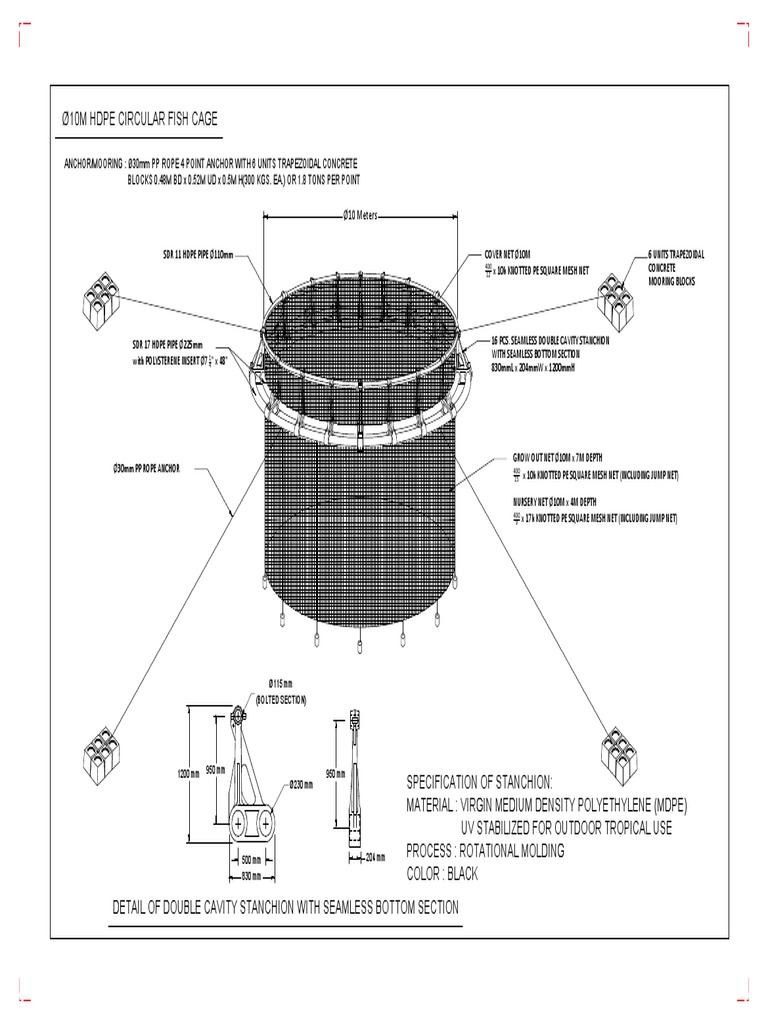 10M Circular Cage SPECS | PDF