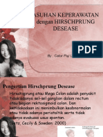 ASUHAN KEPERAWATAN dengan HIRSCHPRUNG DESEASE