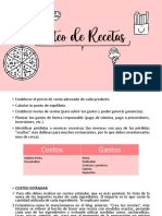 Costeo de Recetas