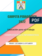 Carpeta Pedagogica Secundaria 2022