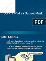 IPv4 địa chỉ và Subnet Mask