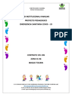 Proyecto Pedagogico Emergencia Sanitaria Covid 19 2020 Cont 191-196