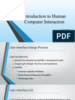 Introduction To Human Computer Interaction