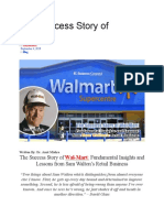 The Success Story of WalMart (Jan. 28,2022)