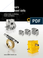 Worm Gears Worm Wheel Sets: Unique Levels of Efficiency, Torque and Lifetime