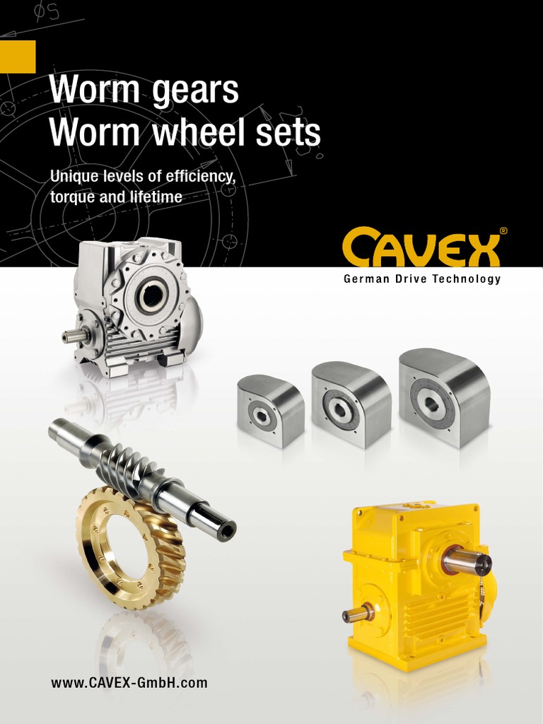 Worm Gears Worm Wheel Sets Unique Levels of Efficiency, Torque and