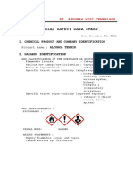 MSDS Alkohol Teknik