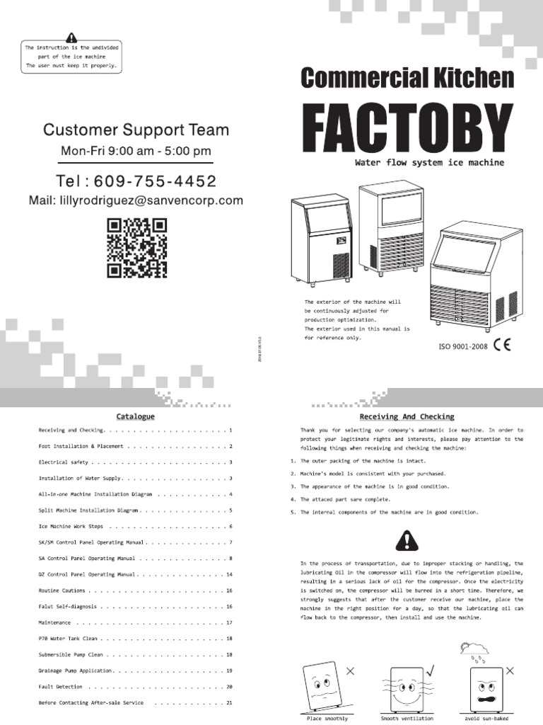 Commercial Ice Maker | PDF