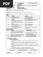 MCC Panel Safety Maintenance Checklist | PDF | Personal Protective ...