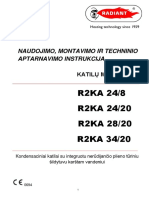 Radiant R2KA Instrukcija