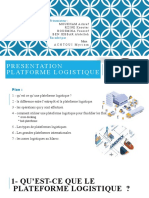 Presentation Sur Platforme Logistique