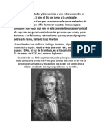 Entrevista sobre amor y amistad con Isaac Newton