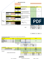 SBM Validation Form: Access (25%) Efficiency (40%)