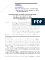 Determining The Cost of Production in Setting The Selling Price With The Full Costing Method On Msme Sumpia Dua Udang