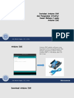 Instalasi Arduino IDE dan Struktur Dasar C