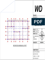 Second Floor Beam Plan