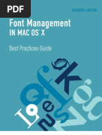 Font Management in Mac OS X