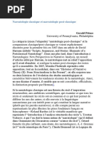 Narratologie classique et narratologie post(1)
