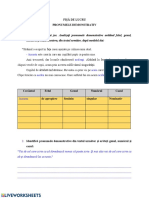 Citiţi Textul de Mai Jos. Analizaţi Pronumele Demonstrative Arătând Felul, Genul, Numărul Şi Cazul Acestora, Din Textul Următor, După Modelul Dat