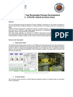 Yap (Micronesia) Case Study - PV & Wind & Diesel Plant Success Story