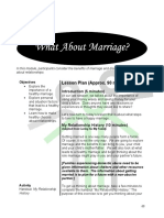 B.E.E Healthy RElationships Module 5 WHAT ABOUT MARRIAGE