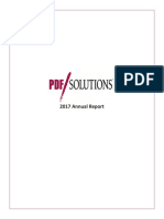 PDF Solutions Annual Report 2017