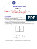 ch1 Cours - Thermique