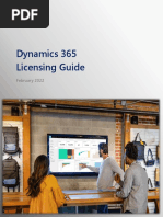 Dynamics 365 Licensing Guide Feb 2022