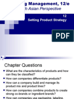 A South Asian Perspective: 12 Setting Product Strategy